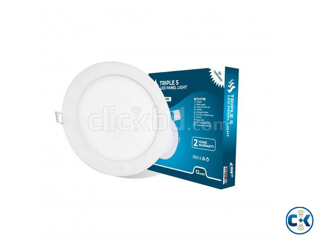 Panel Light Slim 12 watt Round large image 0