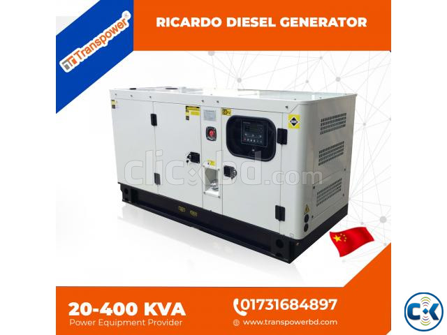 30 KVA Ricardo Diesel Generator China  large image 2