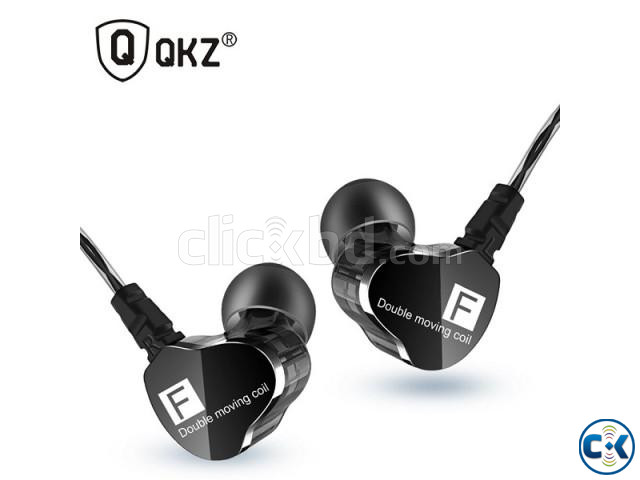 QKZ CK9 Heavy Bass HiFi 3.5mm Earphones Headset with Mic large image 0