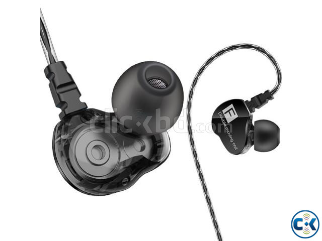 QKZ CK9 Heavy Bass HiFi 3.5mm Earphones Headset with Mic large image 1