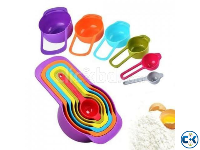 6 Piece Measuring Cups and Spoons large image 0