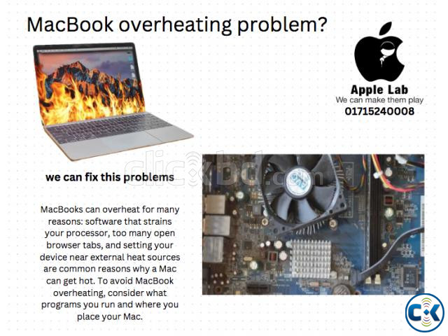 MacBook overheating problem  large image 0