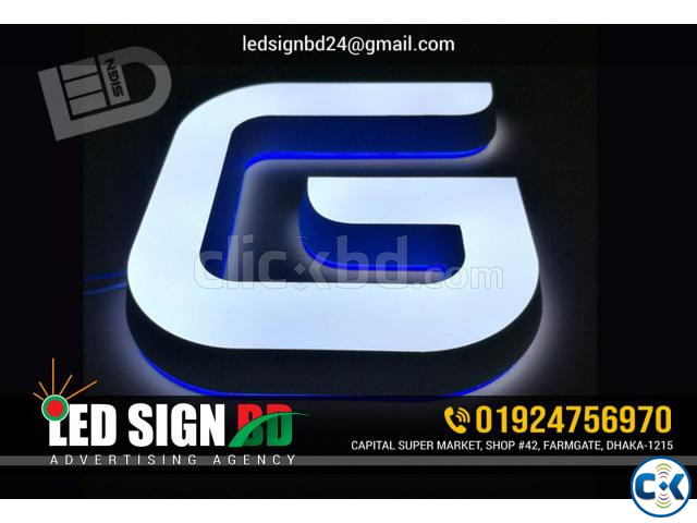Acrylic high Letter SS Sing SCP Board Neon sign large image 0