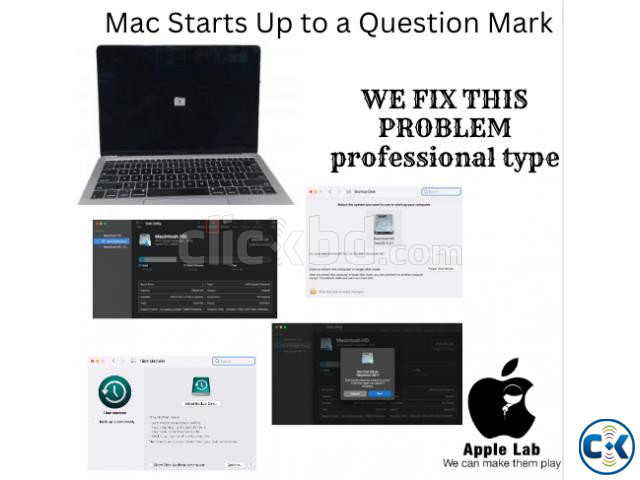 Mac Starts Up to a Question Mark service large image 1