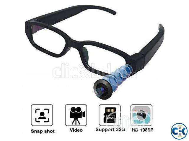 1080P Full HD Spy Glasses Hidden Camera large image 1