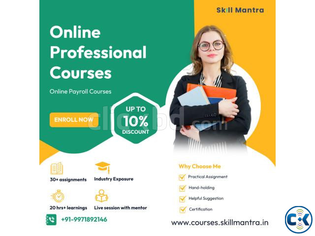 HR Specialist Online Payroll Courses by Skill Mantra large image 0