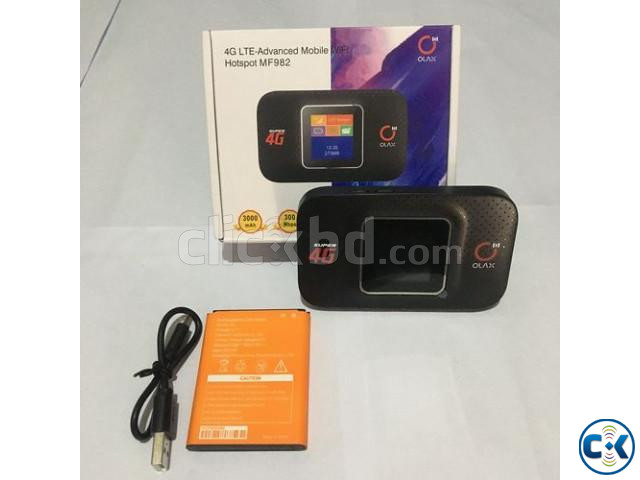 OLAX MF982 300mbps Pocket Wifi Router 4G LTE 3000mah Battery large image 0