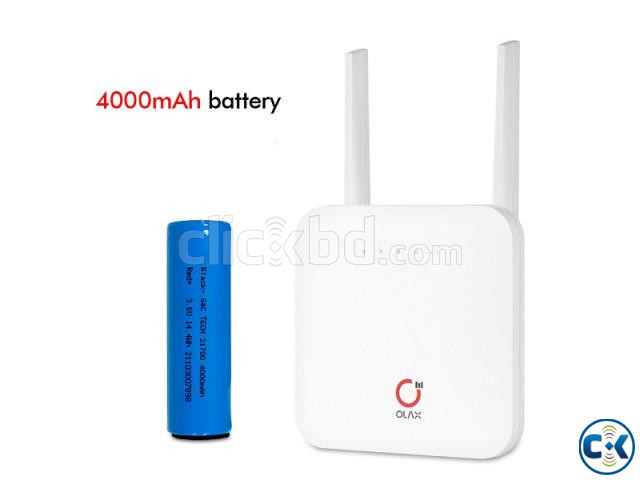 OLAX AX6 PRO 4G LTE Sim Router With Battery 4000mAh large image 0