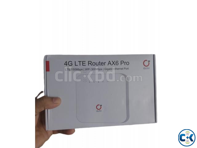 OLAX AX6 PRO 4G LTE Sim Router With Battery 4000mAh large image 2