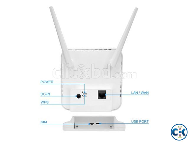 OLAX AX6 PRO 4G LTE Sim Router With Battery 4000mAh large image 3