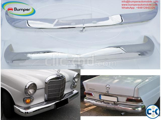 Mercedes W110 EU style bumper new 1961 - 1968  large image 1