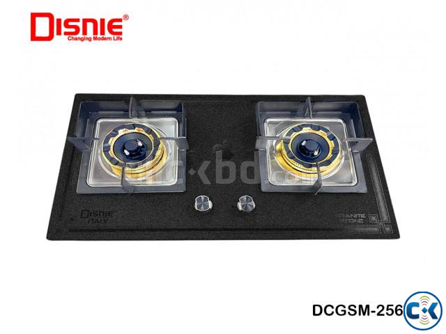 DISNIE 2 BURNER AUTOMATIC GAS STOVE -MARBLE TOP - DCGSM-25 large image 0