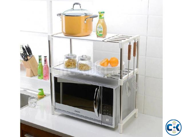 Microwave Oven Storage Racks large image 1