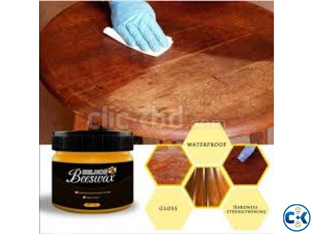 3 PCS BEEWAX WOOD POLISH large image 1