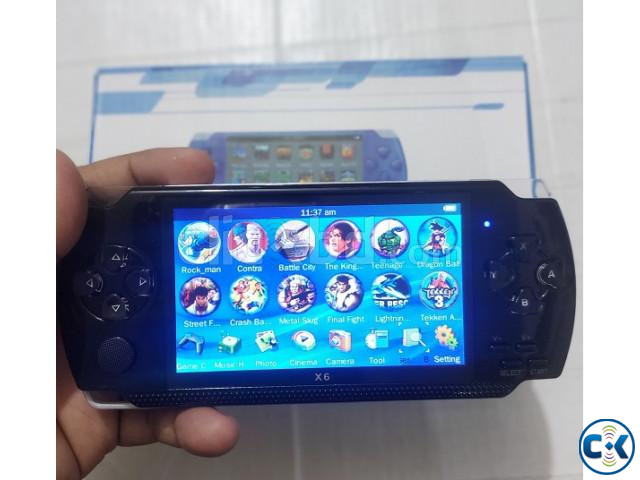 X6 PSP Game Player Console 4.3 screen 8GB Built-In 1000  large image 3