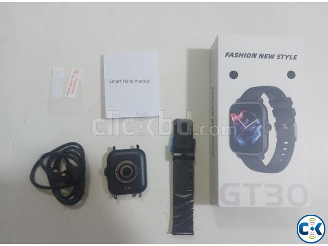 GT30 Smart Watch with Bluetooth Call 1.69 inch - NEW large image 2