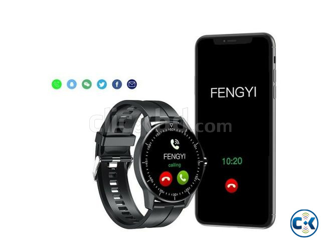 L61 Smartwatch Multiple Sports Heart Rate Blood Pressure large image 1