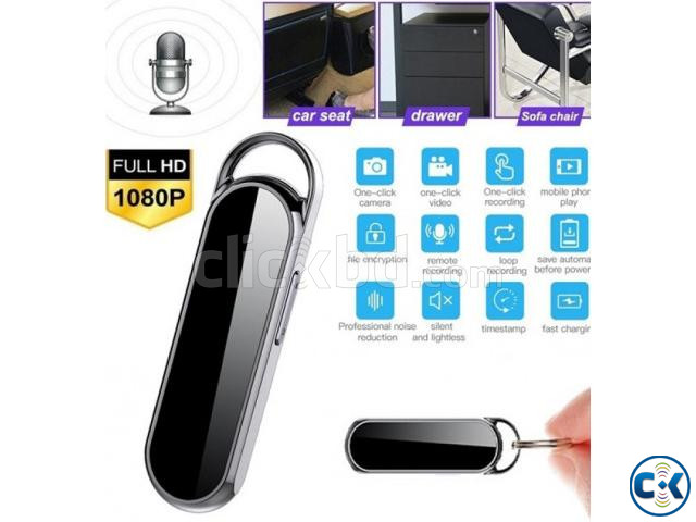 JNN D8 Video Camera And Voice Recorder Keyring Metal Body 8G large image 1
