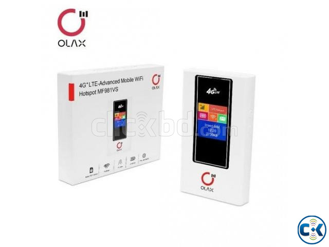OLAX MF981VS 4G LTE WiFi Pocket Router with 2100mAh Battery large image 0
