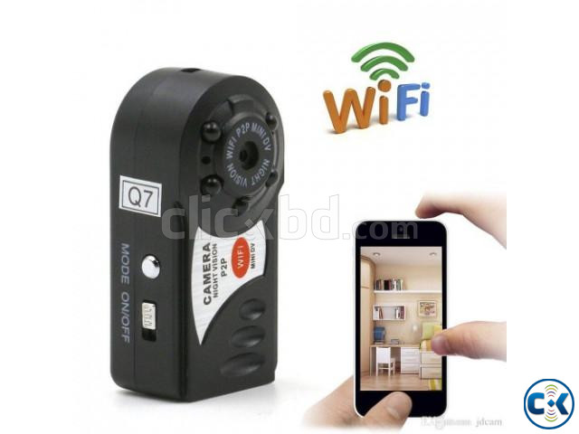 Q7 Mini Wifi Video Camera Night Vision For Live Video large image 1