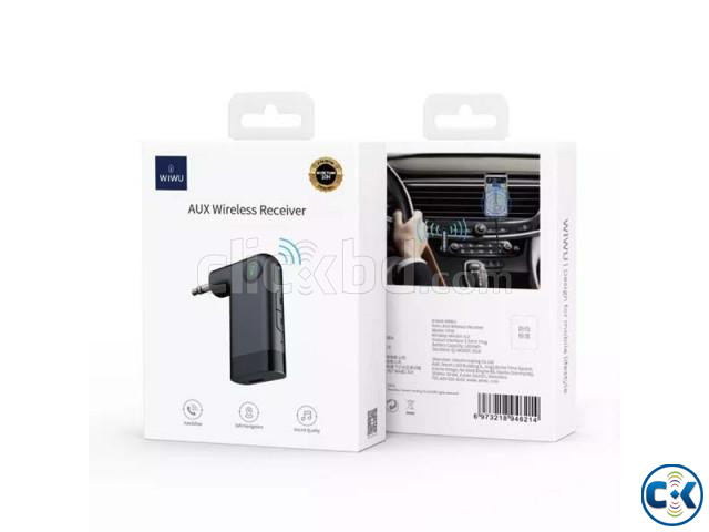 WiWU YP05 Wireless 3.5 jack Car Bluetooth Receiver large image 0