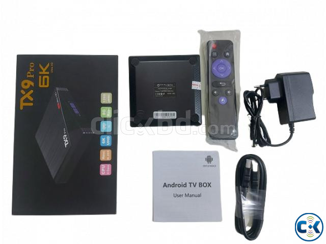 TX9 Pro Android TV Box 8GB RAM play Store Wifi large image 2