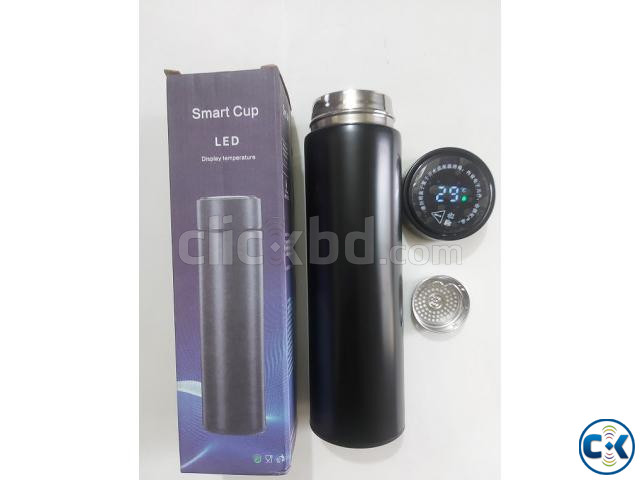 Smart Cup Flask With LED Temperature Display Hot and Cold Mo large image 2
