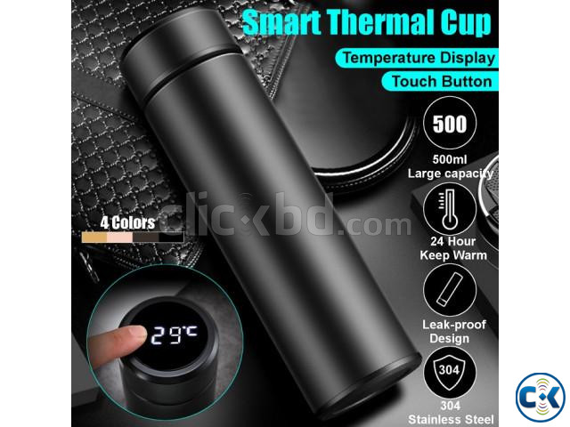 Smart Cup Flask With LED Temperature Display Hot and Cold Mo large image 4