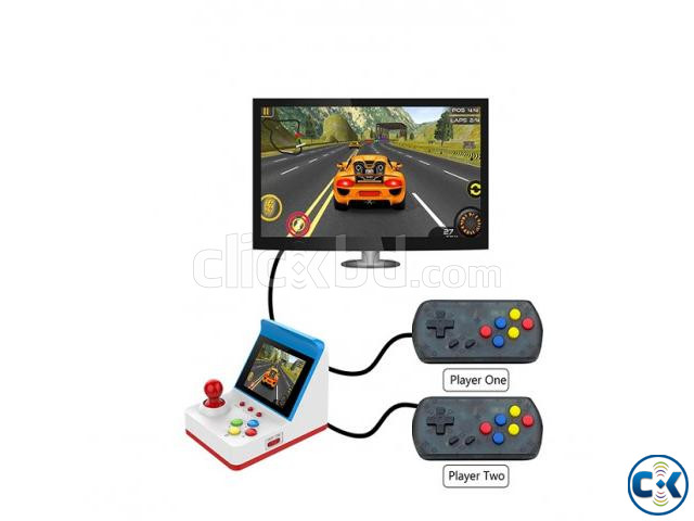 360 in 1 Mini Arcade Game With 2 Controller Game Player large image 1