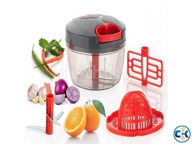 Manual Fruit Vegetable Chopper large image 1