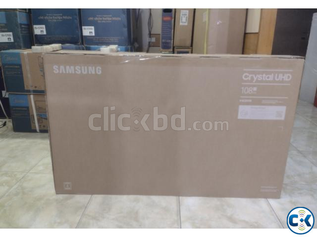 43 inch SAMSUNG AU8000 UHD 4K TV OFFICIAL WARRANTY  large image 0