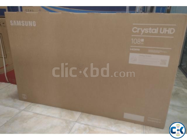 43 inch SAMSUNG AU8000 UHD 4K TV OFFICIAL WARRANTY  large image 1