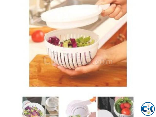 Salad Cutting Bowl large image 0