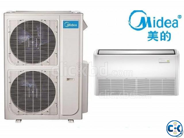 Midea 4.0 Ton Ceiling Cassette Type AC. 3 years compressor large image 0