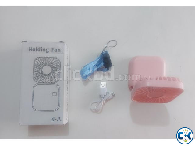 AR801 Mini Foldable Fan Rechargeable large image 2