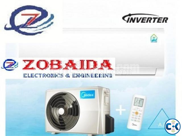 Midea AC Energy Saving Inverter Air Conditioner 1.5 TON large image 0