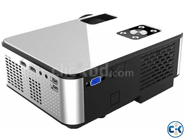 Cheerlux C9 2800 Lumens Mini Projector with Built-in TV Card large image 1