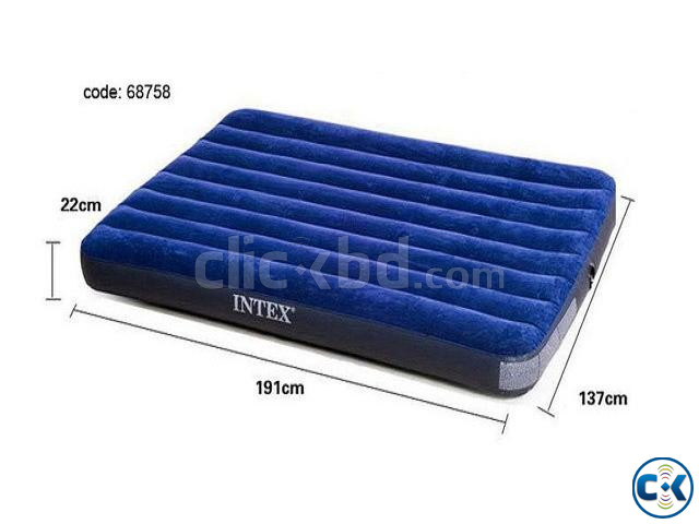 intex Double Air Bed With Electric Pumper large image 0