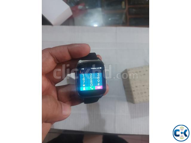 LW05 Smart Mobile Watch Single Sim Full Touch Display Metal large image 0