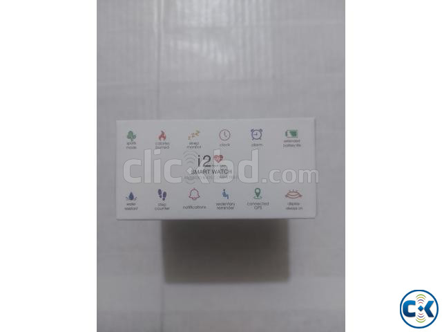 i2 Smart watch IP68 Waterproof Always Display On Full Touch large image 2
