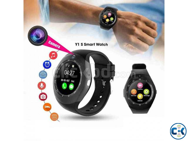 Y1S Smart Mobile Watch Touch Round Display Call Sms Camera large image 1