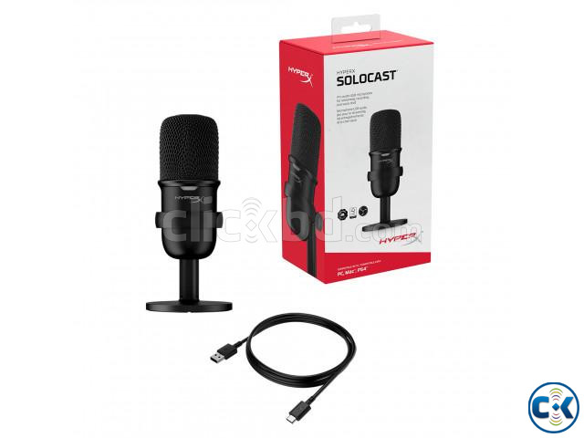 HyperX SoloCast - USB Condenser Gaming Microphone Black  large image 0