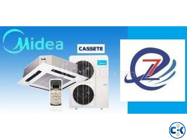 Midea 4.0 Ton Cassette Ceiling Type A C 3 years compressor large image 1