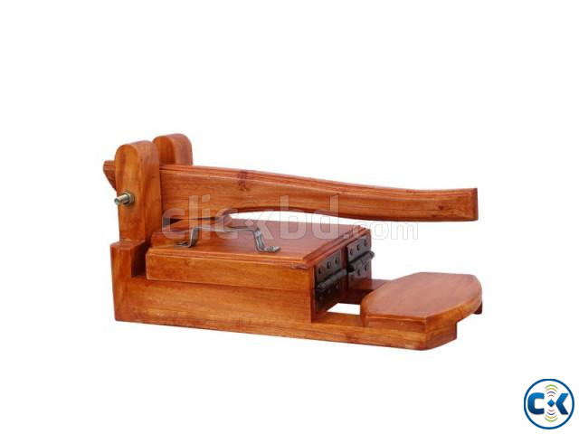 Wooden Ruti Maker with Ruti paper both side gum tape- Brow large image 2