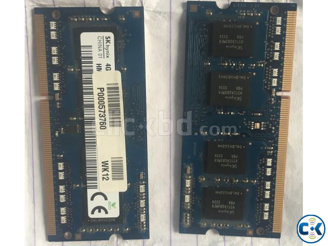  2 Quantities 4GB DDR3L 1600MHz Laptop RAM large image 0