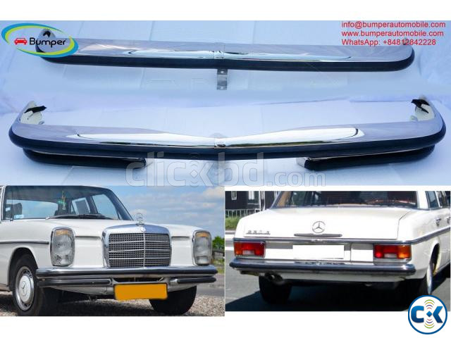 Mercedes W114W115 Sedan Series 1 1968-1976 bumper with lower large image 0