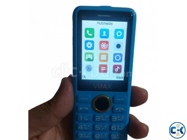 Vmax V17 Three Sim Phone 4000mAh Battery With Warranty large image 2
