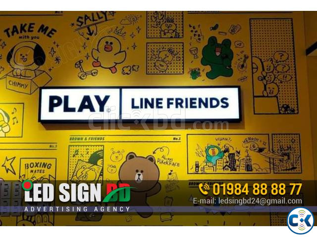 Profile Box HD Indoor Outdoor LED Display Screen Panel large image 2