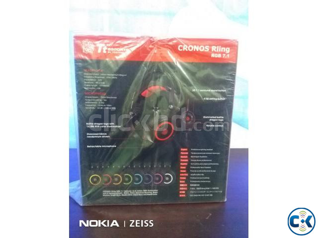 Tt Cronos Ring 7.1 Gaming Headset large image 1