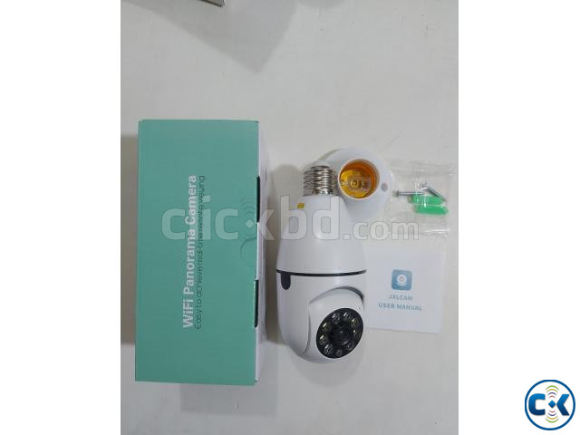 V380 Panorama Moving IP Wifi Light Video Camera Night Vision large image 2